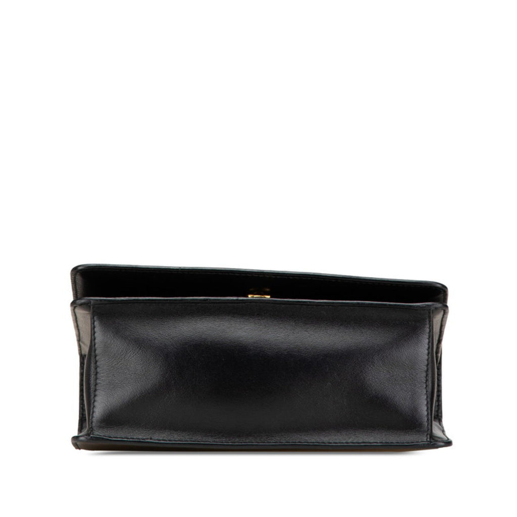 Prada Black Leather Shoulder Bag (Pre-Owned)