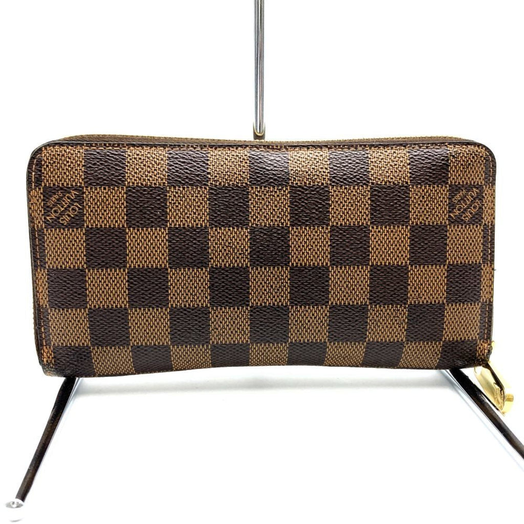 Louis Vuitton Damier Brown Damier Canvas Long Wallet (Bi-Fold) (Pre-Owned)