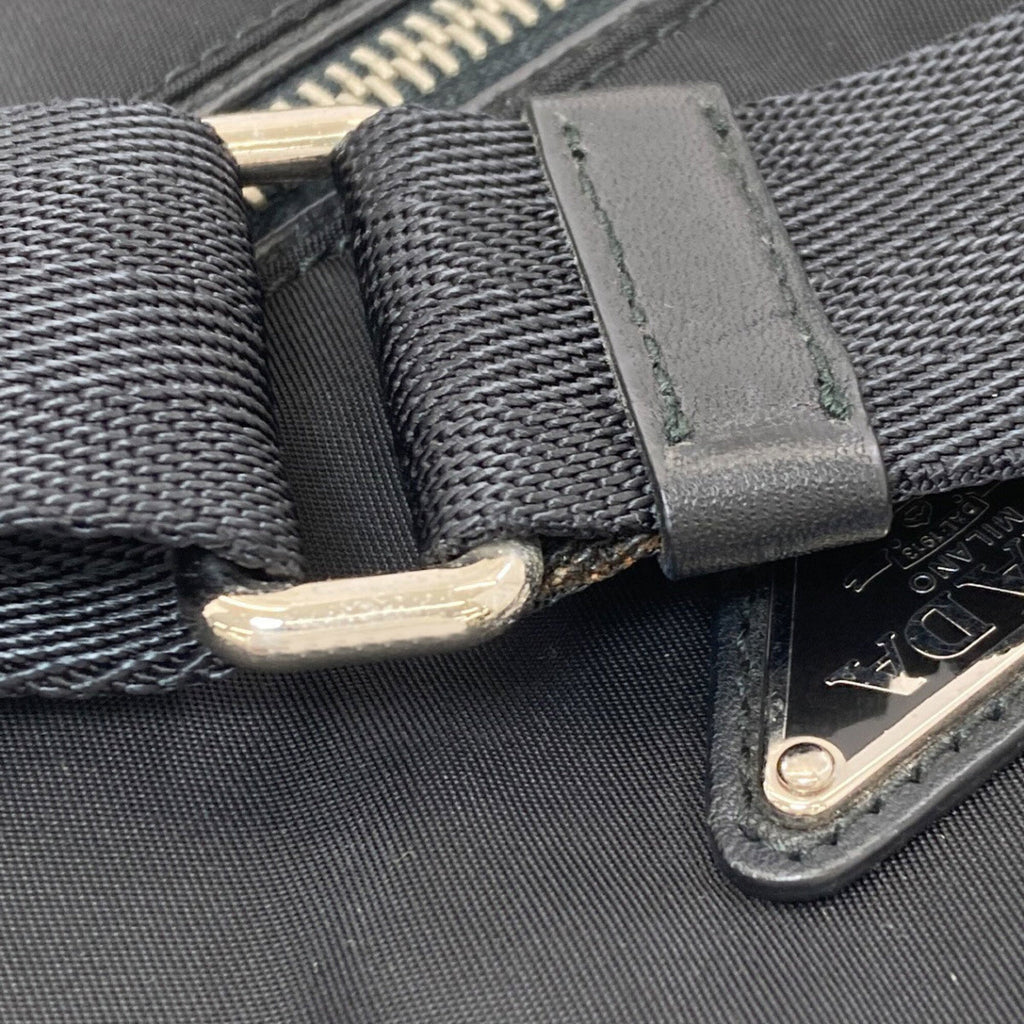 Prada Black Nylon Shoulder Bag (Pre-Owned)