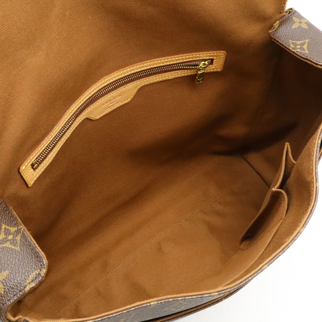 Louis Vuitton Monogram Brown Galle Monogram Monogram Shoulder Bag (Pre-Owned)