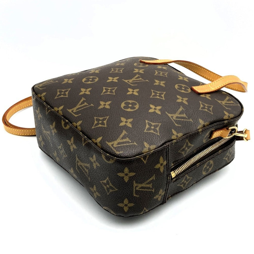 Louis Vuitton Brown Monogram Canvas Shoulder Bag (Pre-Owned)