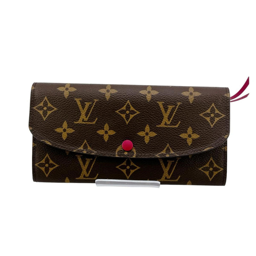 Louis Vuitton Monogram Brown Rouge Monogram Long Wallet (Bi-Fold) (Pre-Owned)
