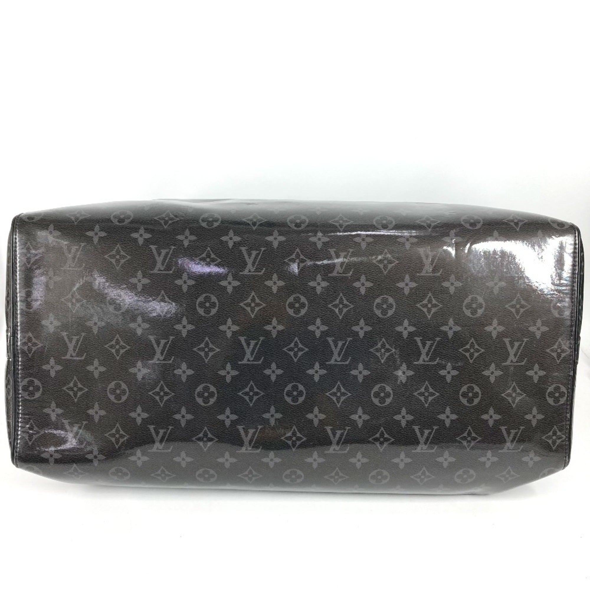 Louis Vuitton Monogram Eclipse Black Monogram Eclipse Boston Bag Shoulder Bag (Pre-Owned)