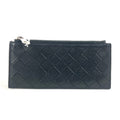 Bottega Veneta Intrecciato Black Leather Coin Purse/Coin Case (Pre-Owned)