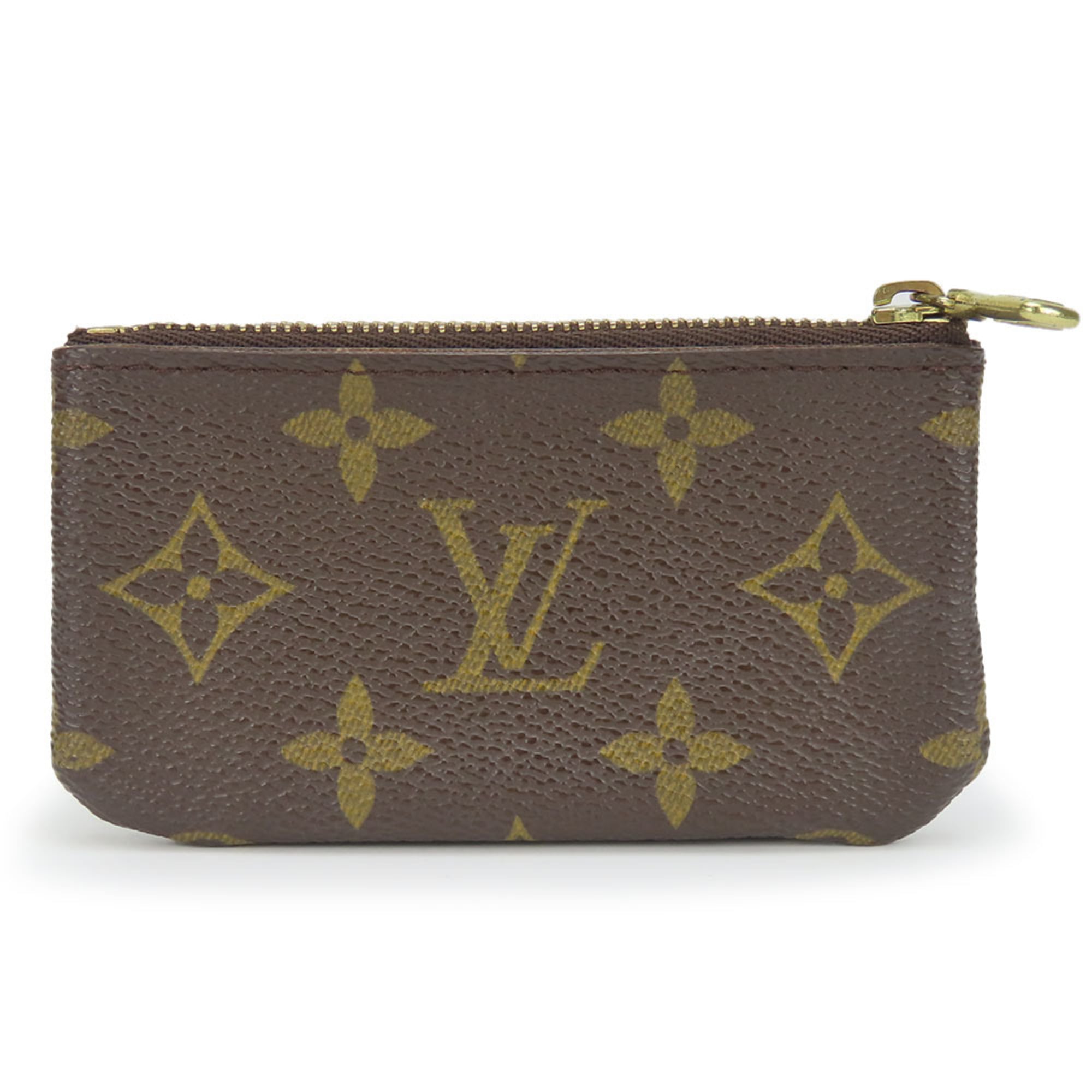 Louis Vuitton Brown Monogram Coin Purse/Coin Case (Pre-Owned)