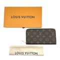Louis Vuitton Monogram Brown Monogram Long Wallet (Bi-Fold) (Pre-Owned)