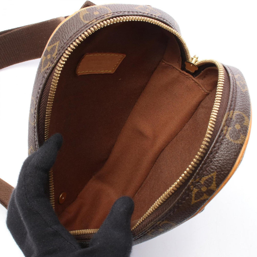 Louis Vuitton Brown Coated Canvas Fanny Pack (Pre-Owned)