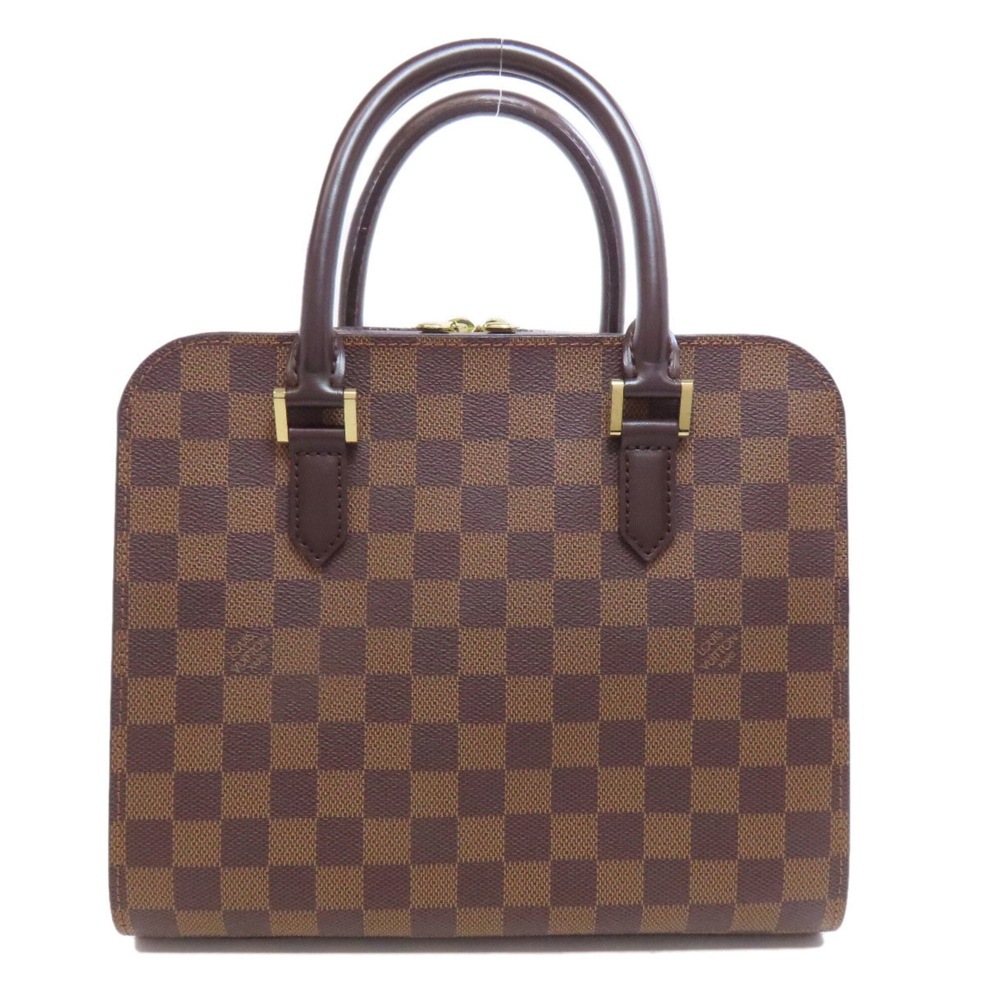 Louis Vuitton Brown Ebene Damier Canvas Handbag (Pre-Owned)