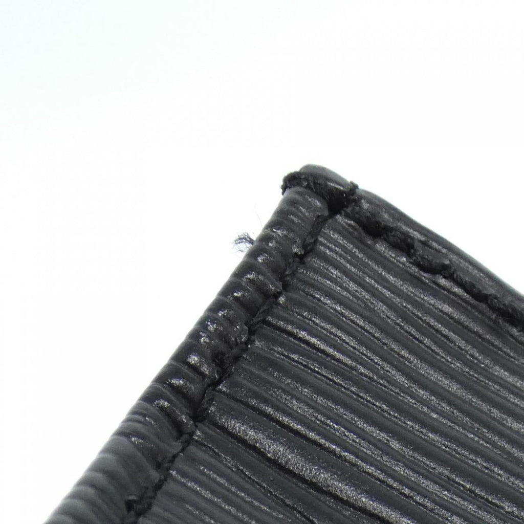 Louis Vuitton Black Leather Handbag (Pre-Owned)