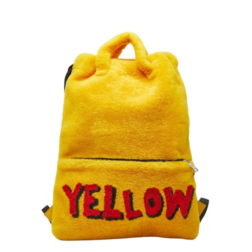 Fendi Yellow Backpack (Pre-Owned)