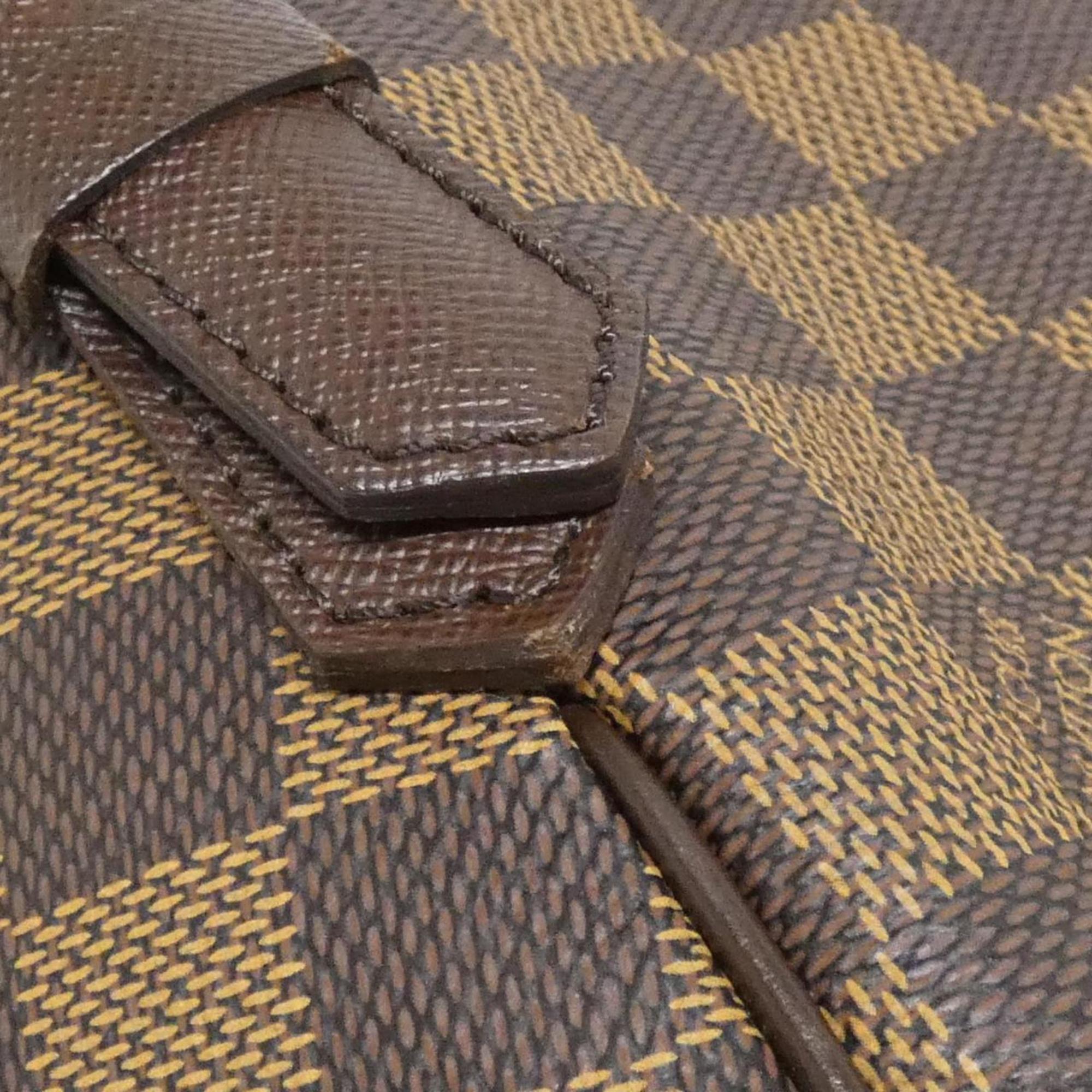 Louis Vuitton Ebene Coated Canvas Shoulder Bag (Pre-Owned)