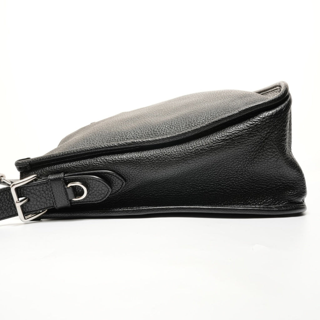 Prada Black Leather Shoulder Bag (Pre-Owned)