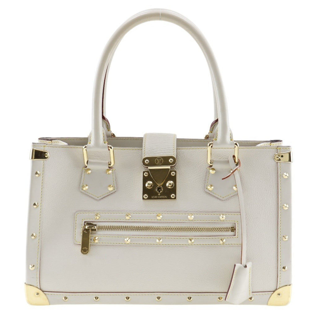 Louis Vuitton Blanc Leather Handbag (Pre-Owned)