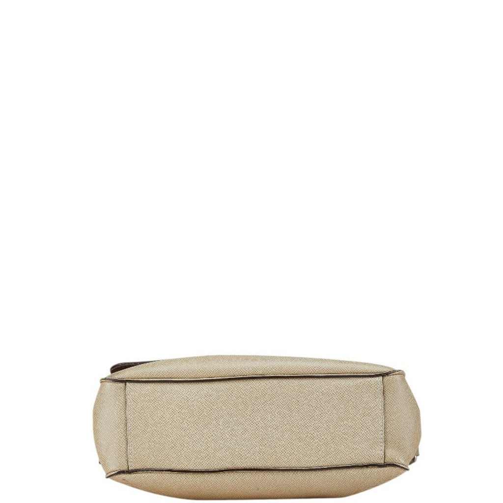 Louis Vuitton Taiga Beige Polaire Taiga Leather Shoulder Bag (Pre-Owned)