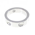 Louis Vuitton White Gold (18K) Band Ring (Pre-Owned)