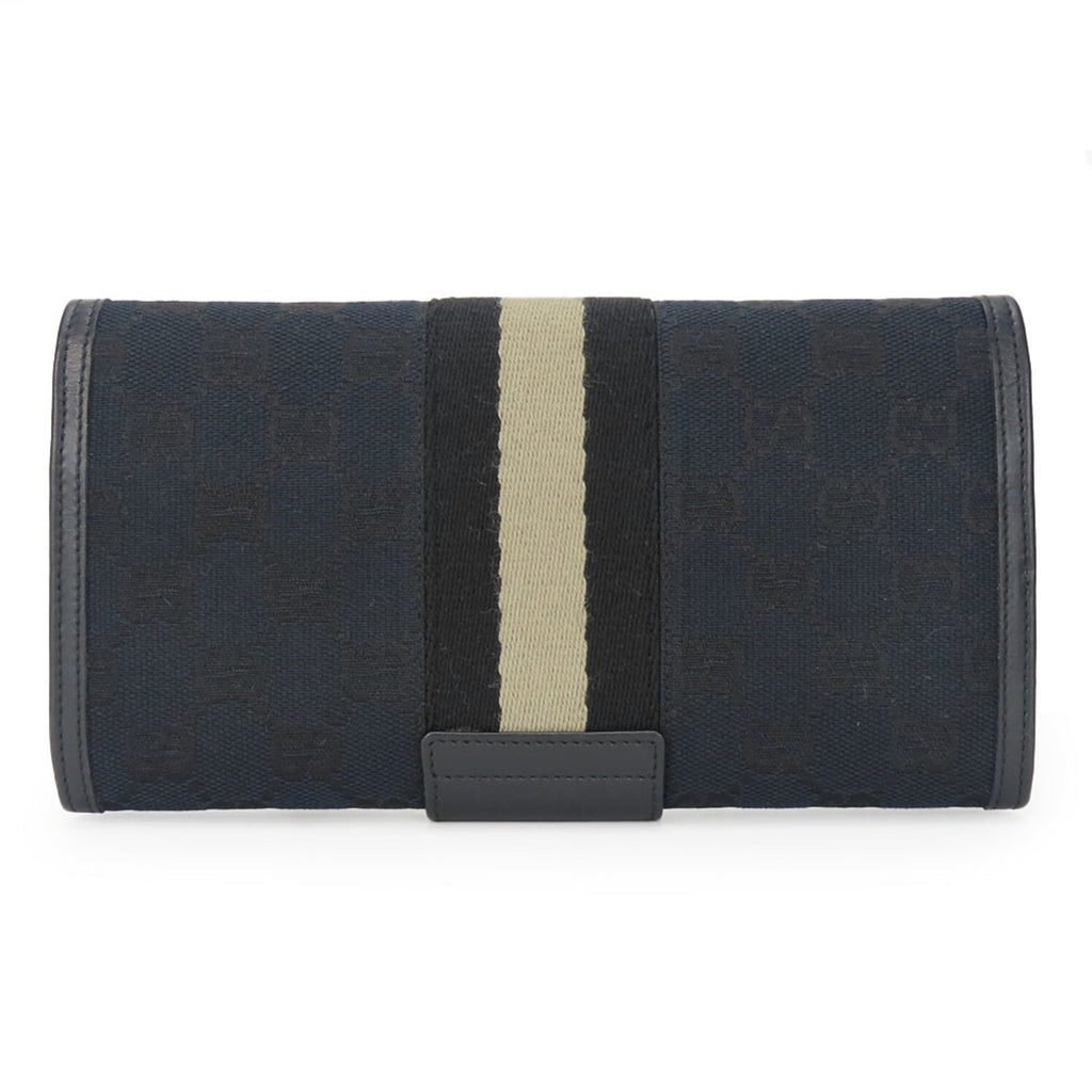 Gucci Black Gg Canvas Coin Purse/Coin Case (Pre-Owned)