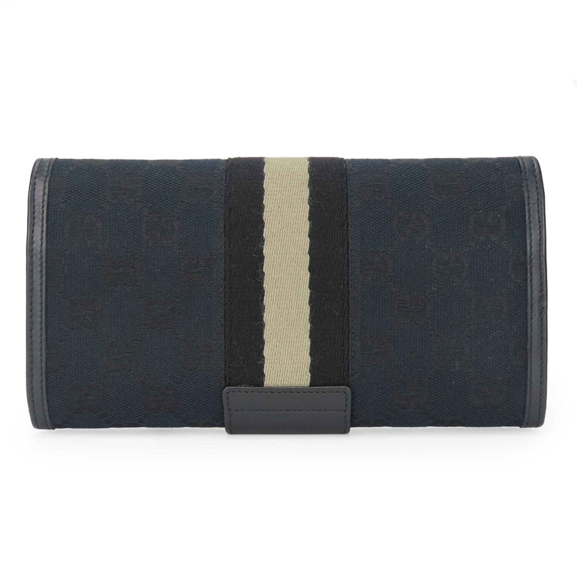 Gucci Black Gg Canvas Coin Purse/Coin Case (Pre-Owned)