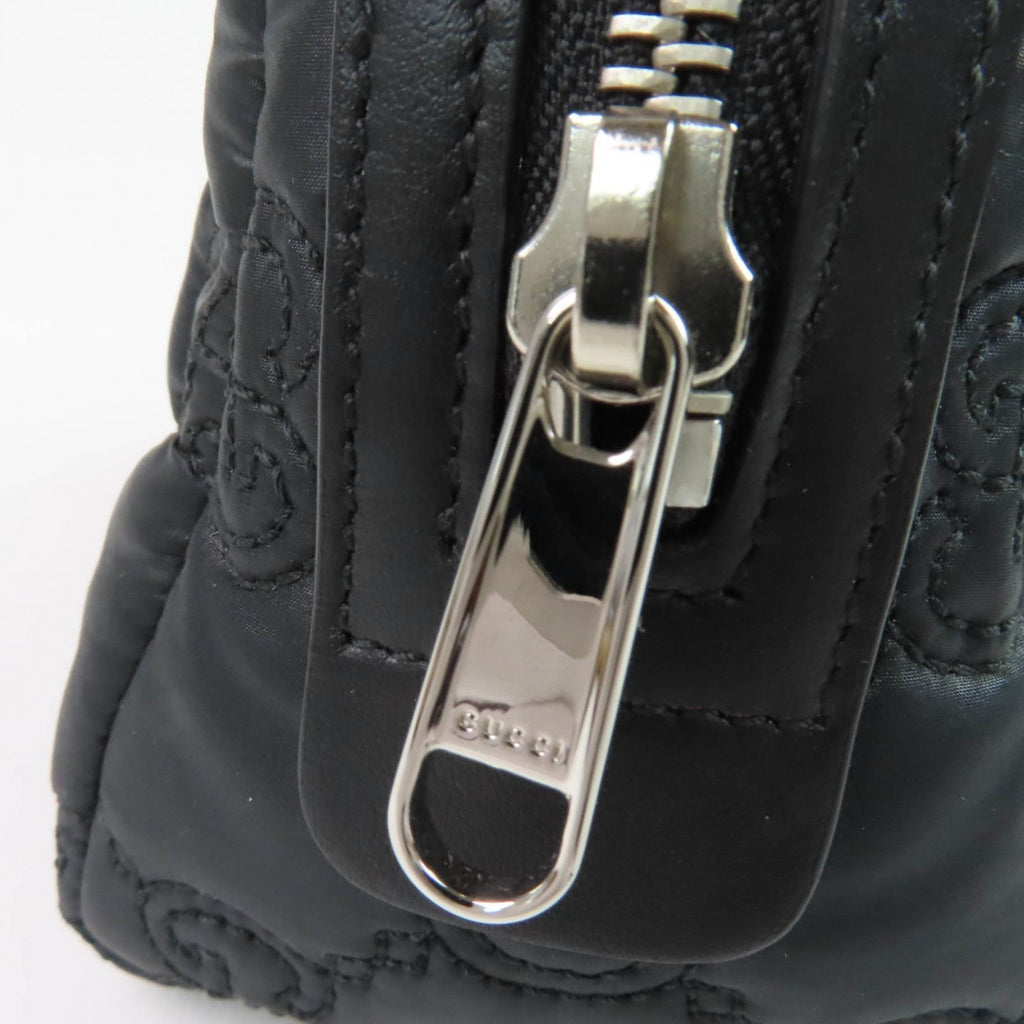 Gucci Black Purple Nylon Pouch (Pre-Owned)