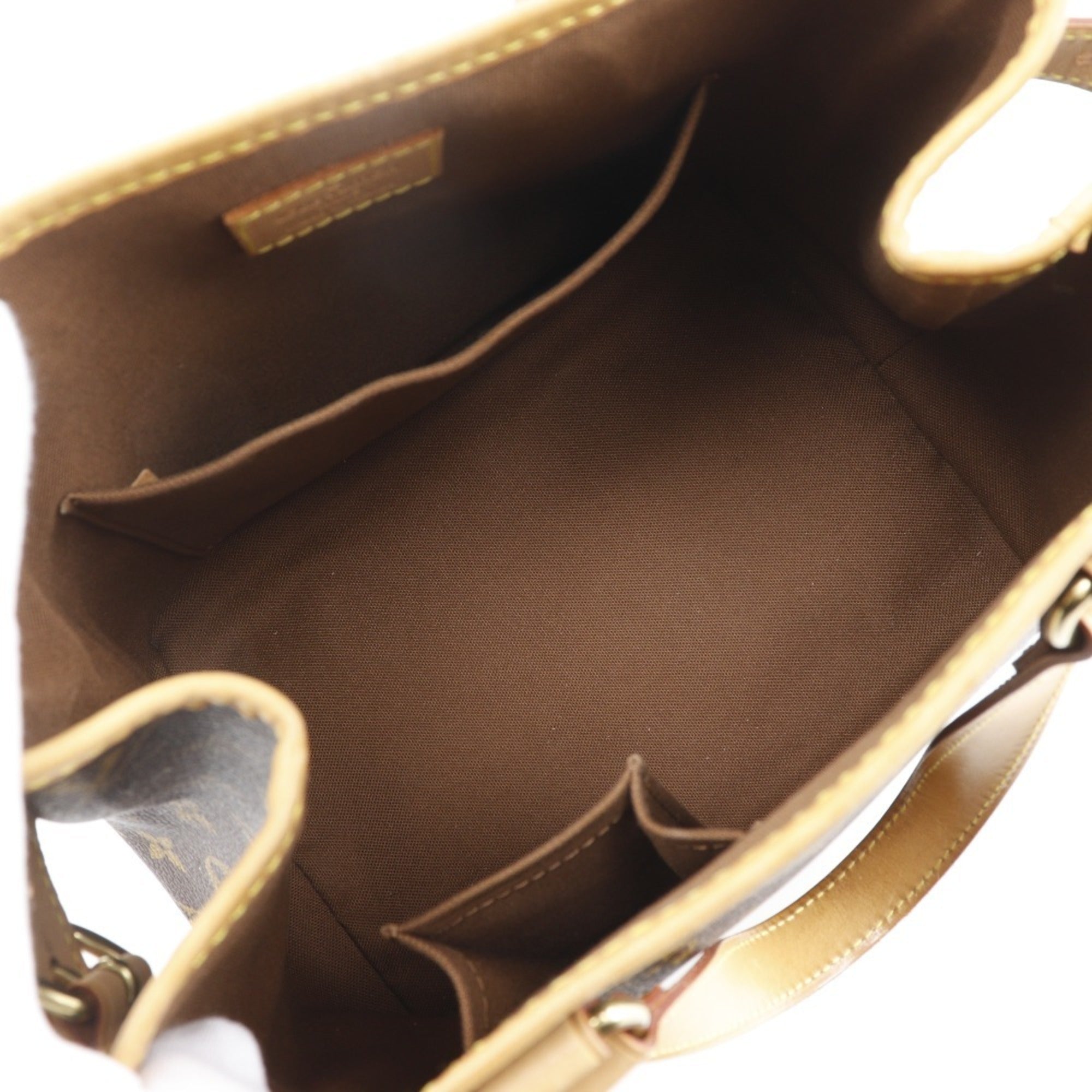 Louis Vuitton Brown Monogram Canvas Handbag (Pre-Owned)
