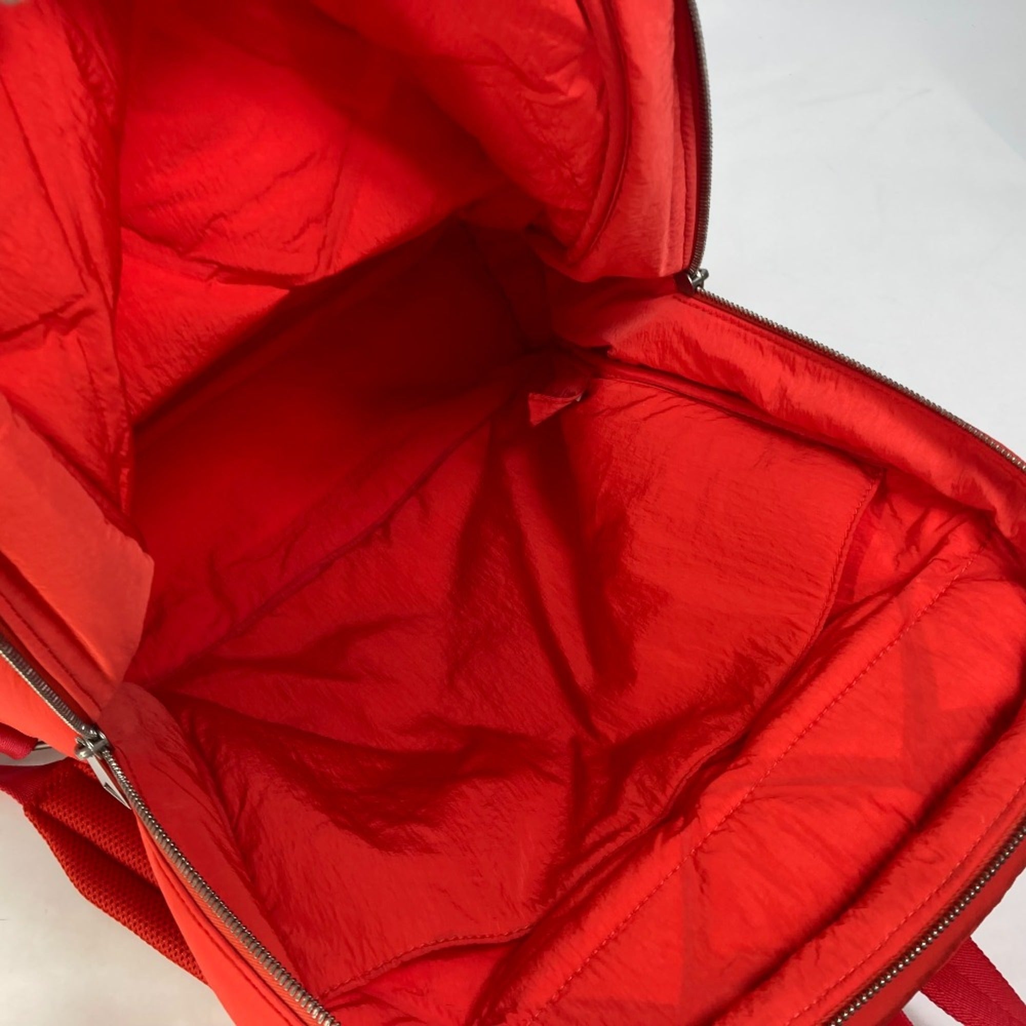 Bottega Veneta Red Cloth Backpack (Pre-Owned)