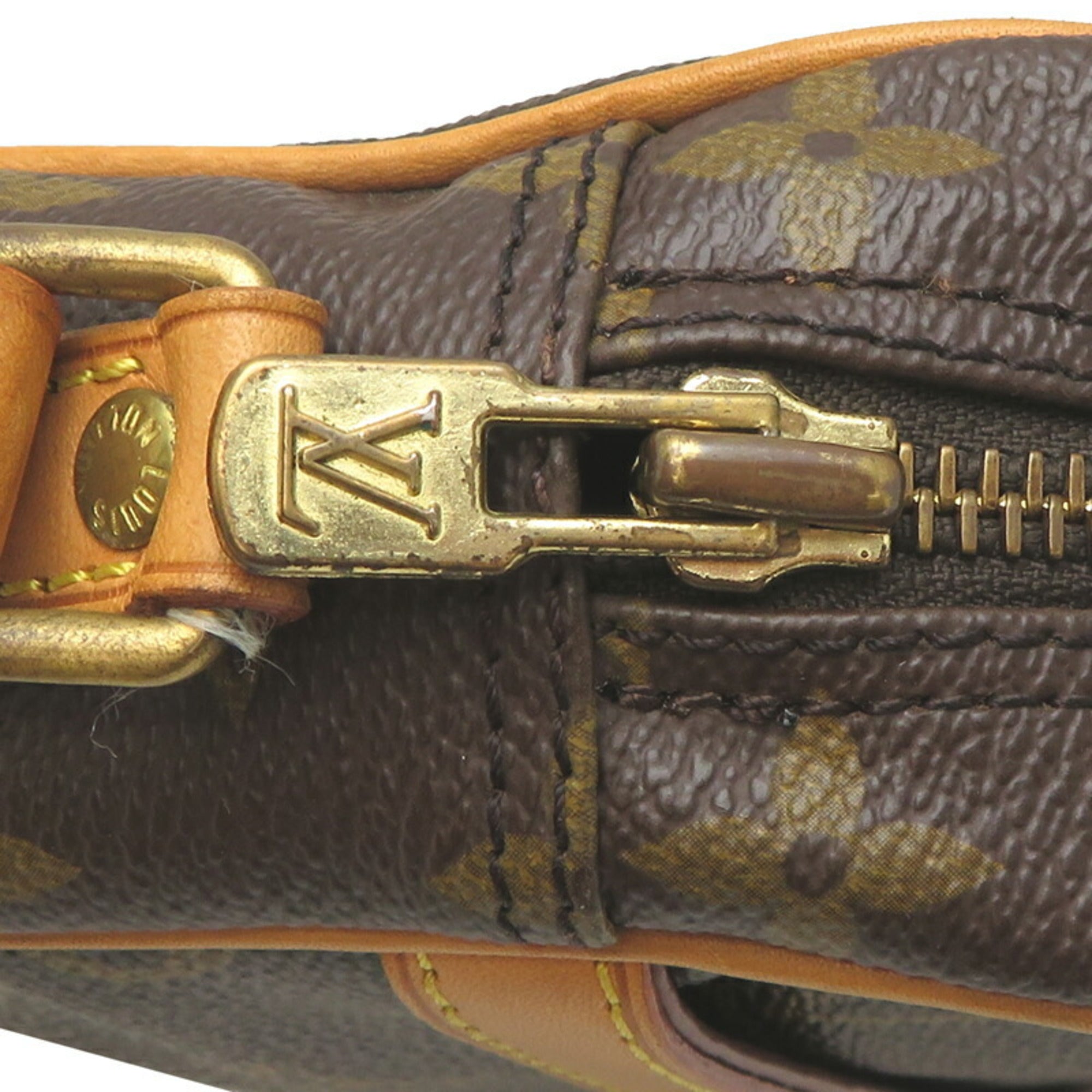Louis Vuitton Brown Monogram Shoulder Bag (Pre-Owned)