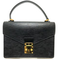 Louis Vuitton Black Epi Leather Handbag (Pre-Owned)