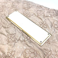 Louis Vuitton Monogram Olympe Beige Ecru Leather Shoulder Bag (Pre-Owned)