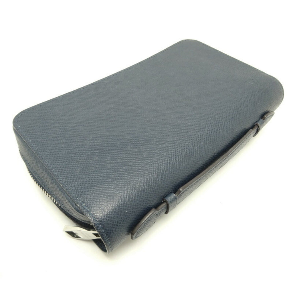 Louis Vuitton Taiga Blue Ocean Taiga Leather Pochette (Pre-Owned)