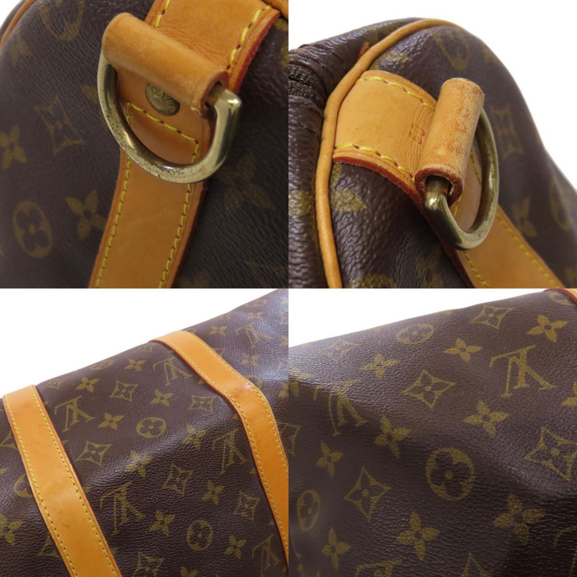 Louis Vuitton Brown Monogram Monogram Canvas Boston Bag (Pre-Owned)