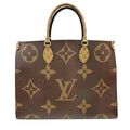 Louis Vuitton Brown Monogram Monogram Reverse Monogram Monogram Reverse Tote Bag (Pre-Owned)