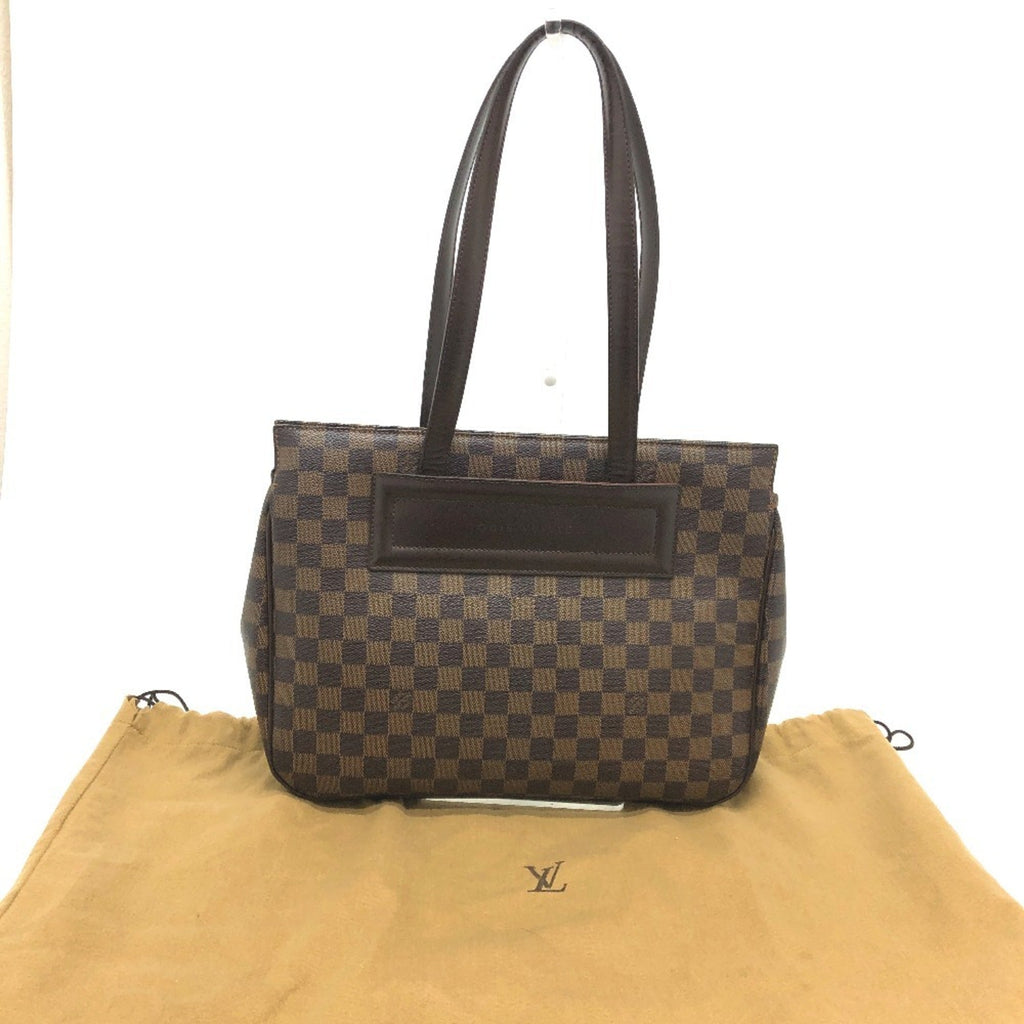 Louis Vuitton Brown Damier Canvas Damier Canvas Shoulder Bag Tote Bag (Pre-Owned)