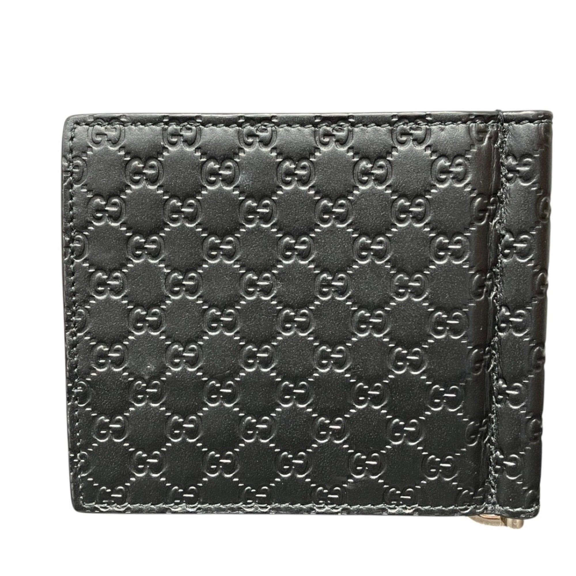 Gucci Black Leather Wallet (Bi-Fold) (Pre-Owned)