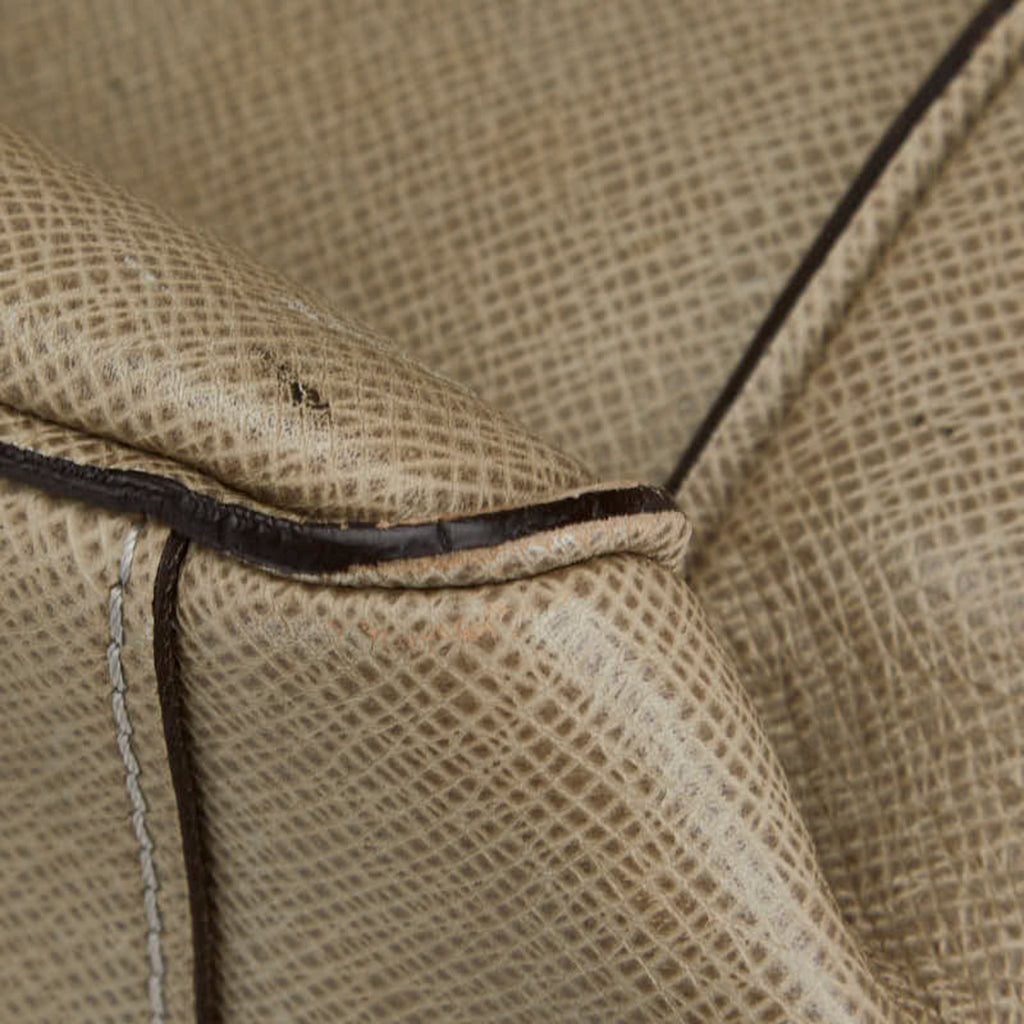 Louis Vuitton Taiga Beige Polaire Taiga Leather Shoulder Bag (Pre-Owned)