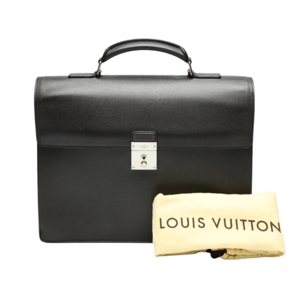 Louis Vuitton Glacier Gray Taiga Leather Attaché Case (Pre-Owned)