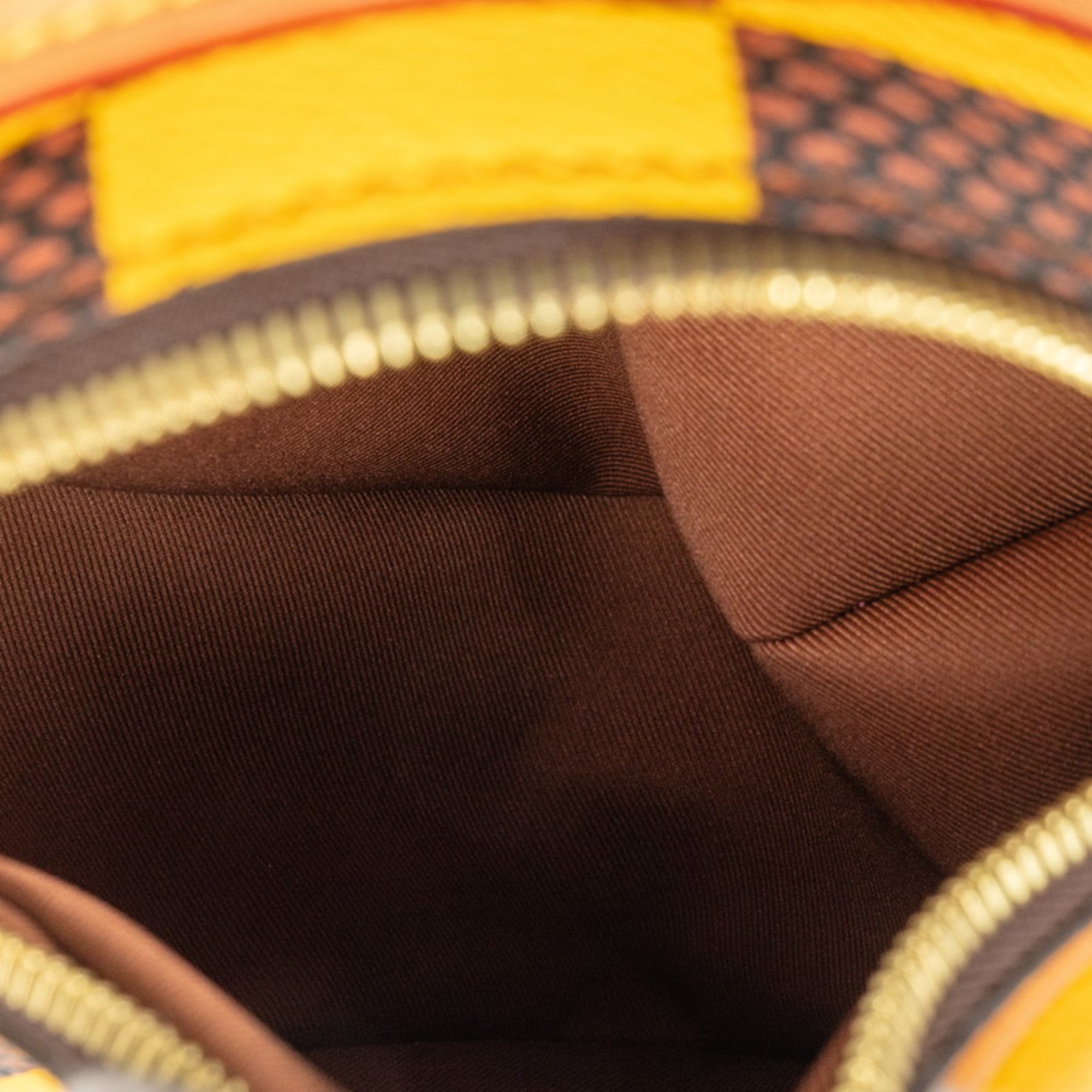 Louis Vuitton Yellow Pvc Leather Shoulder Bag (Pre-Owned)