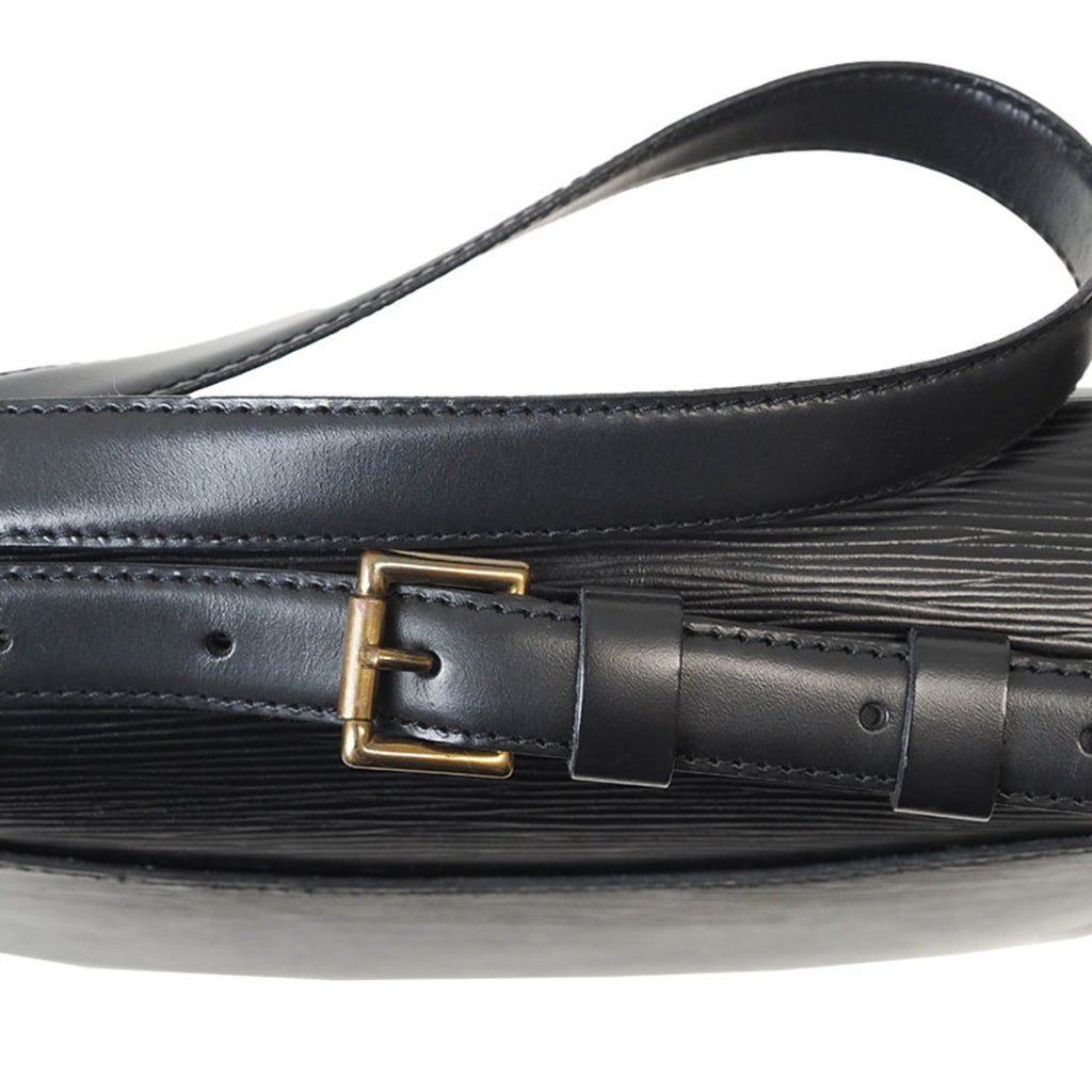 Louis Vuitton Black Epi Leather Pochette Shoulder Bag (Pre-Owned)