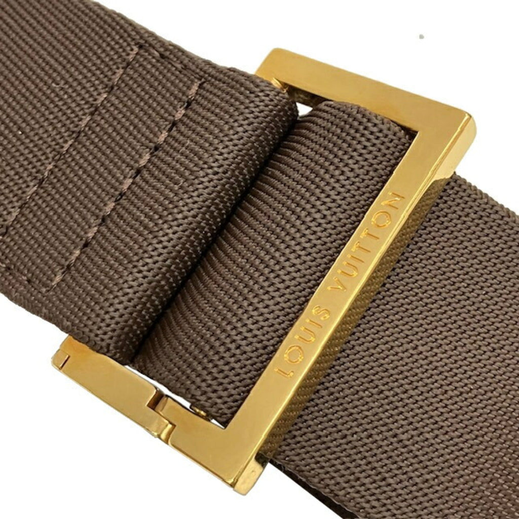 Louis Vuitton Ebene Damier Canvas Shoulder Bag Sling Bag (Pre-Owned)