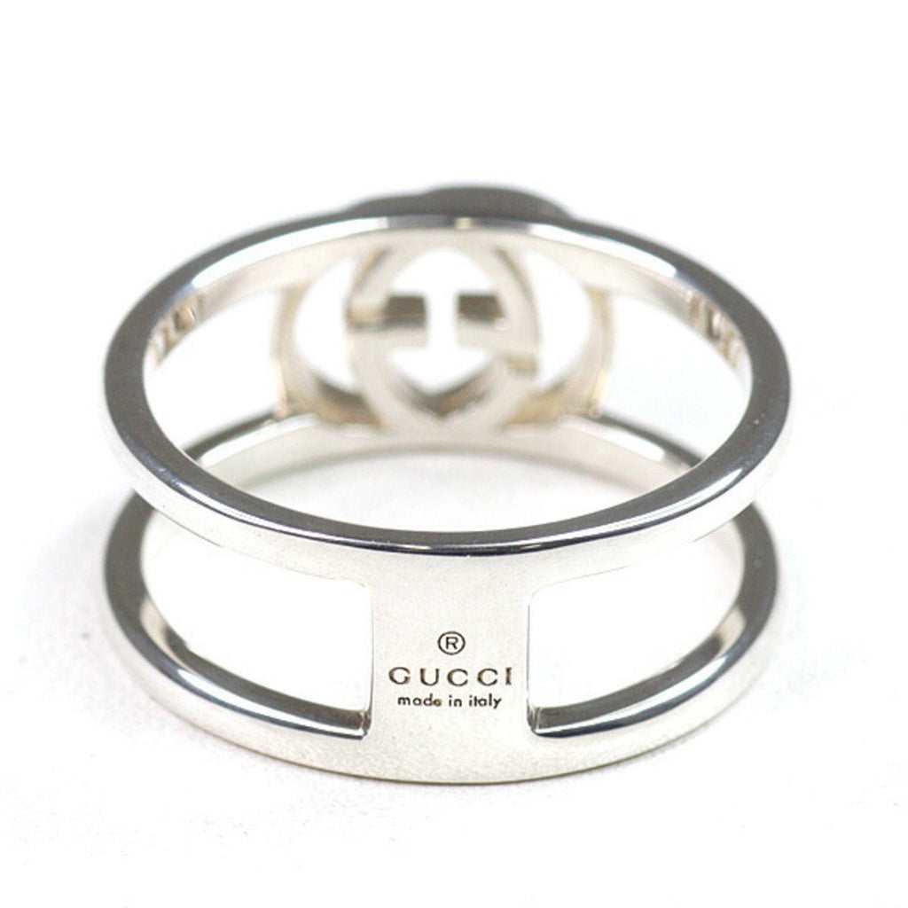 Gucci Sterling Silver 925 Band Ring (Pre-Owned)