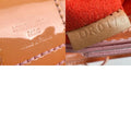 Louis Vuitton Pink Beige Red Color Patent Leather Handbag Shoulder Bag (Pre-Owned)