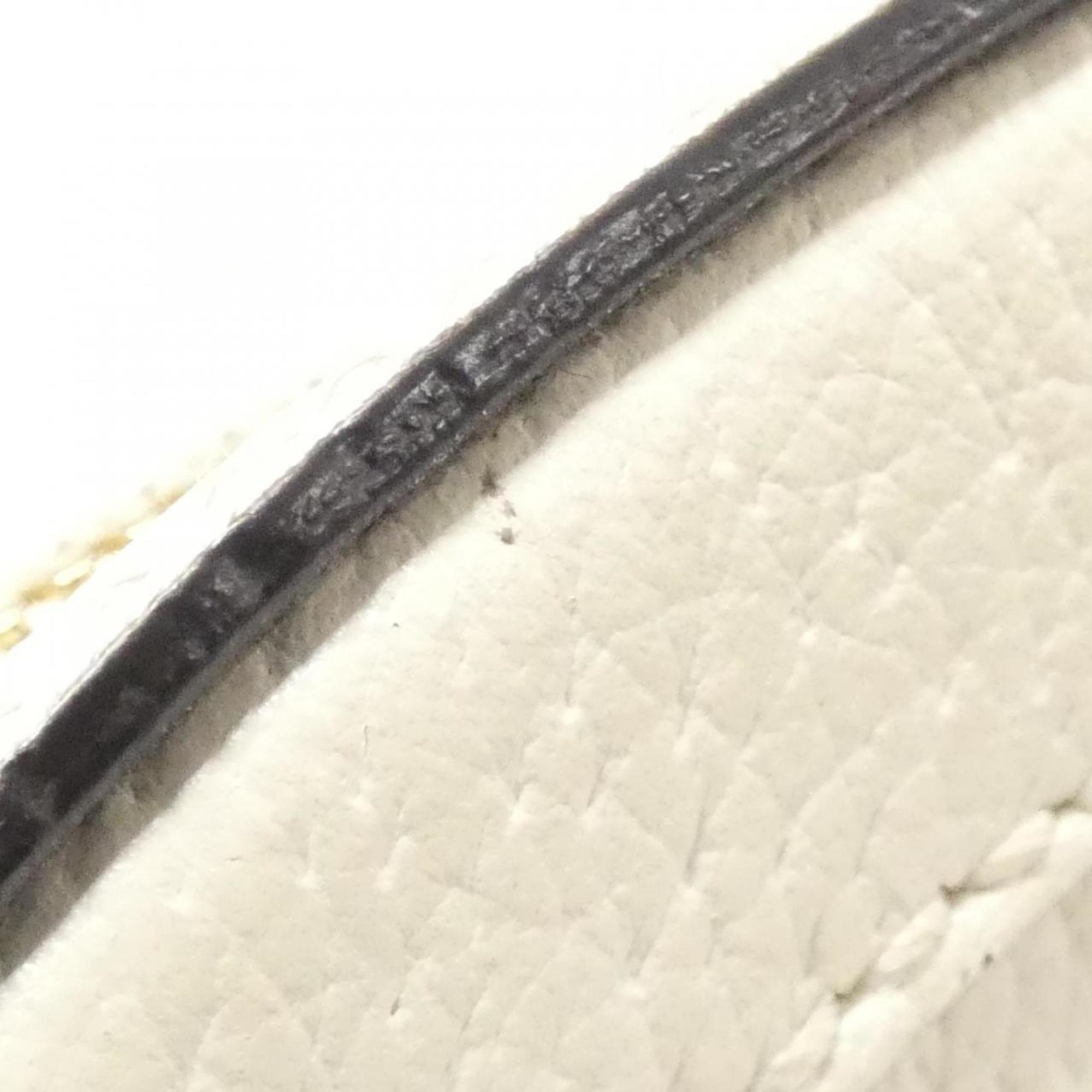 Gucci Ophidia White Leather Shoulder Bag (Pre-Owned)