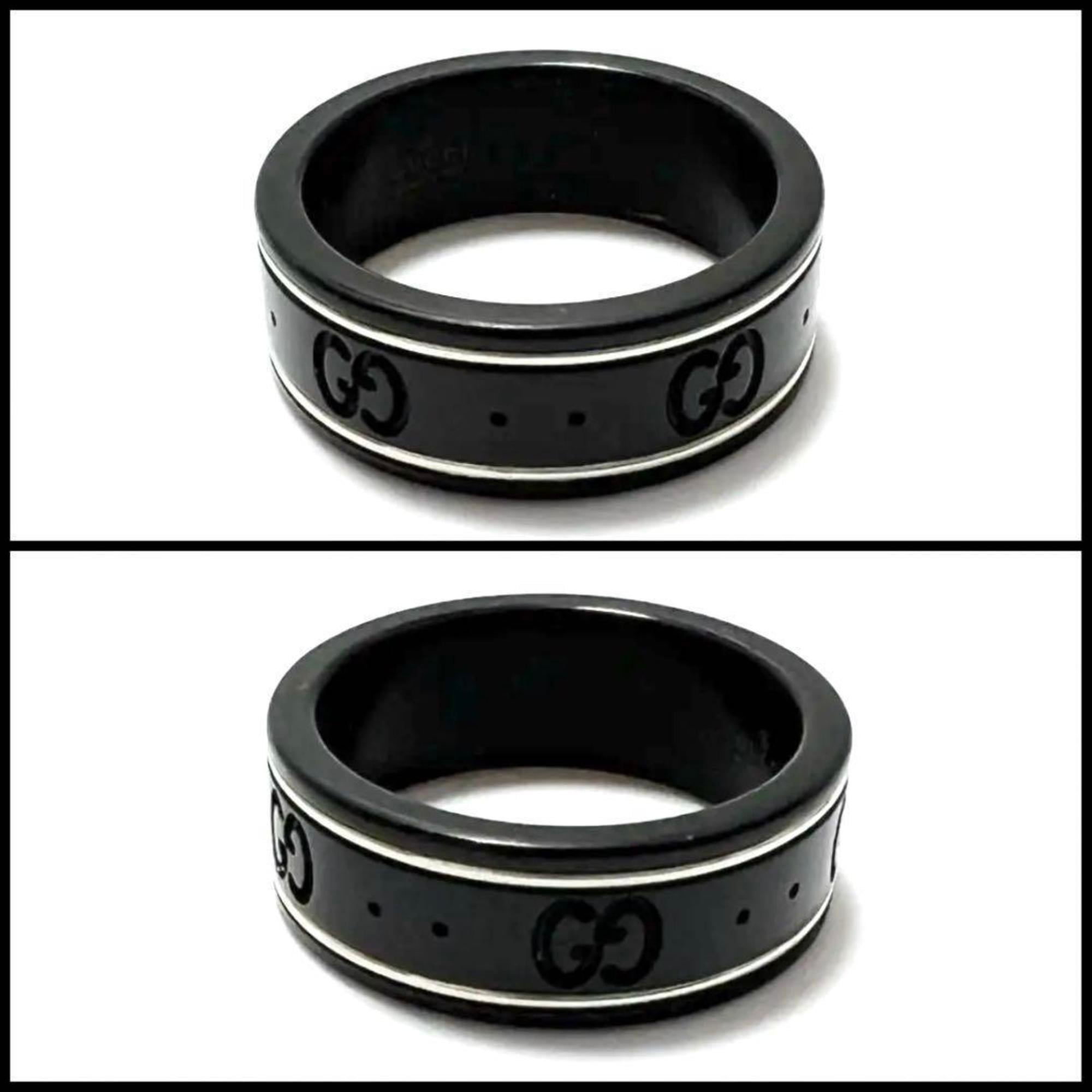 Gucci White Gold (18K) Ceramic Band Ring (Pre-Owned)