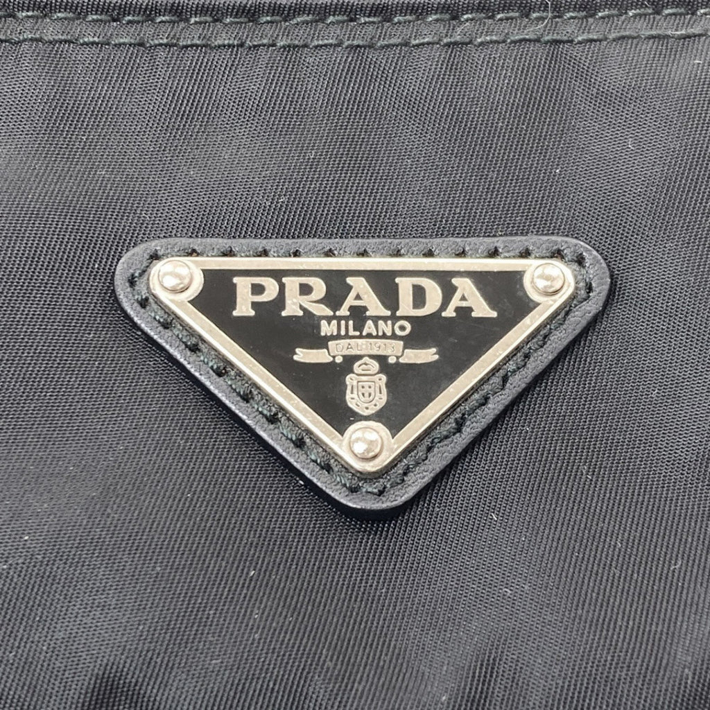Prada Black Nylon Shoulder Bag (Pre-Owned)