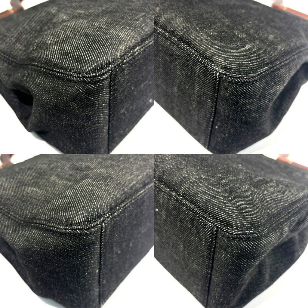 Chanel Navy Denim Handbag (Pre-Owned)
