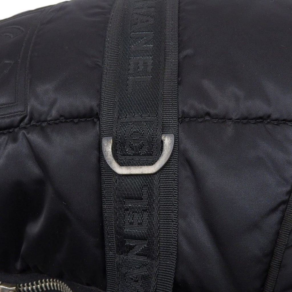 Chanel Black Nylon Boston Bag (Pre-Owned)