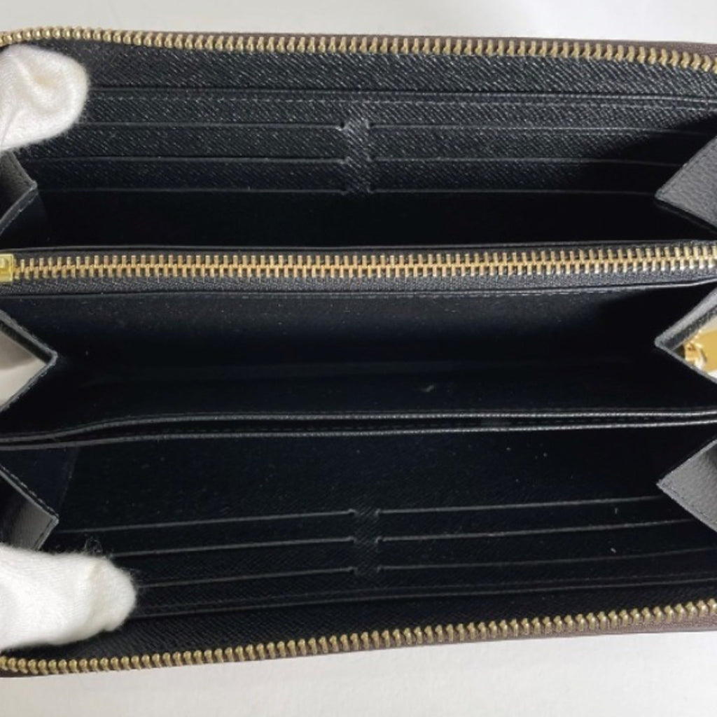 Louis Vuitton Brown Monogram Long Wallet (Bi-Fold) (Pre-Owned)