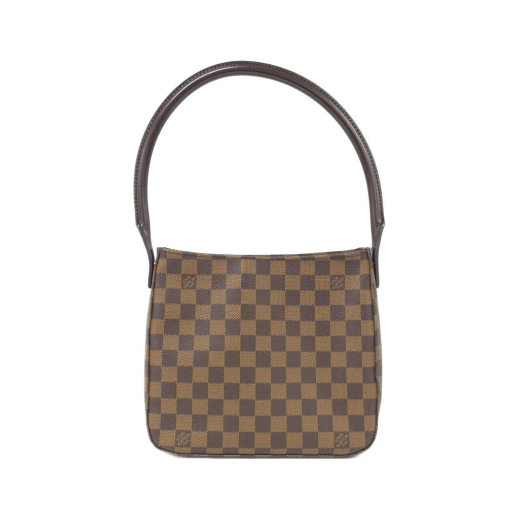 Louis Vuitton Damier Canvas Ebene Damier Canvas Shoulder Bag (Pre-Owned)
