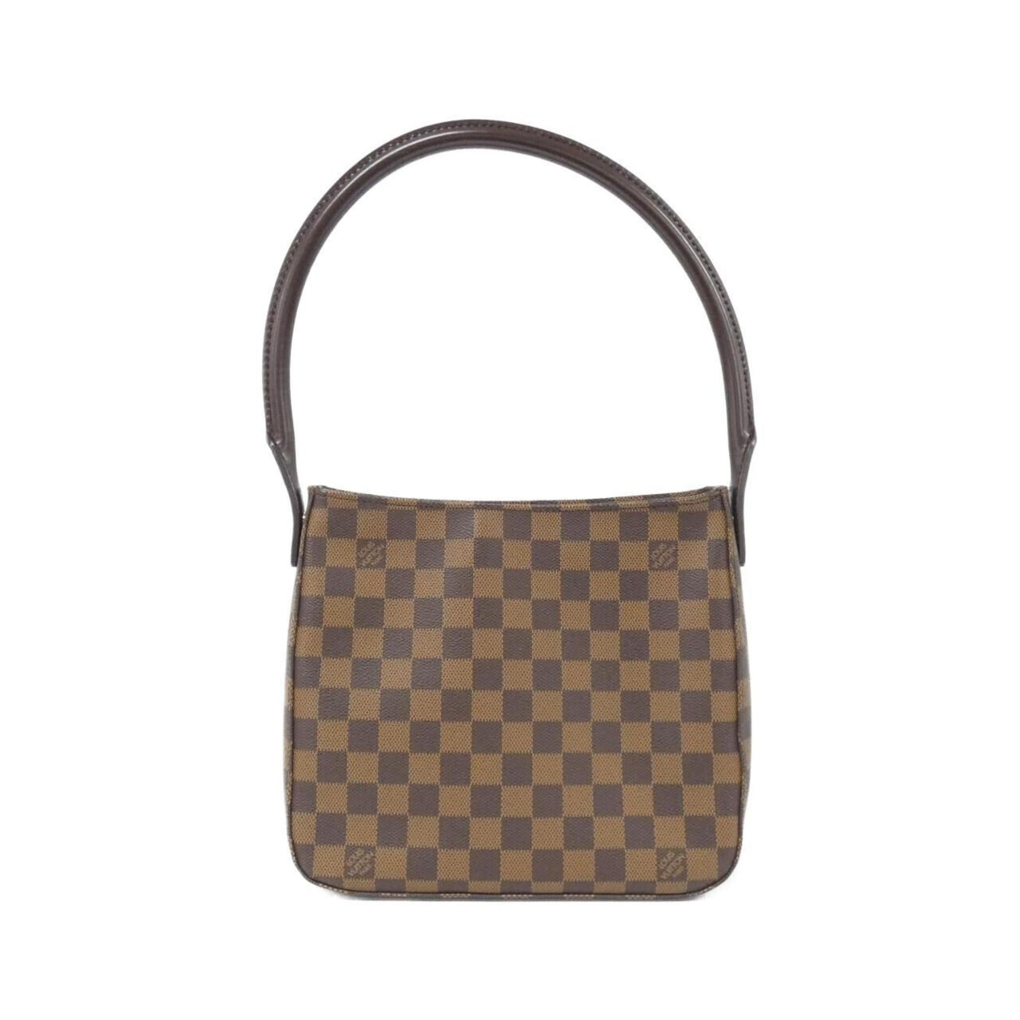 Louis Vuitton Damier Canvas Ebene Damier Canvas Shoulder Bag (Pre-Owned)