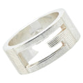 Gucci Silver 925 Band Ring (Pre-Owned)