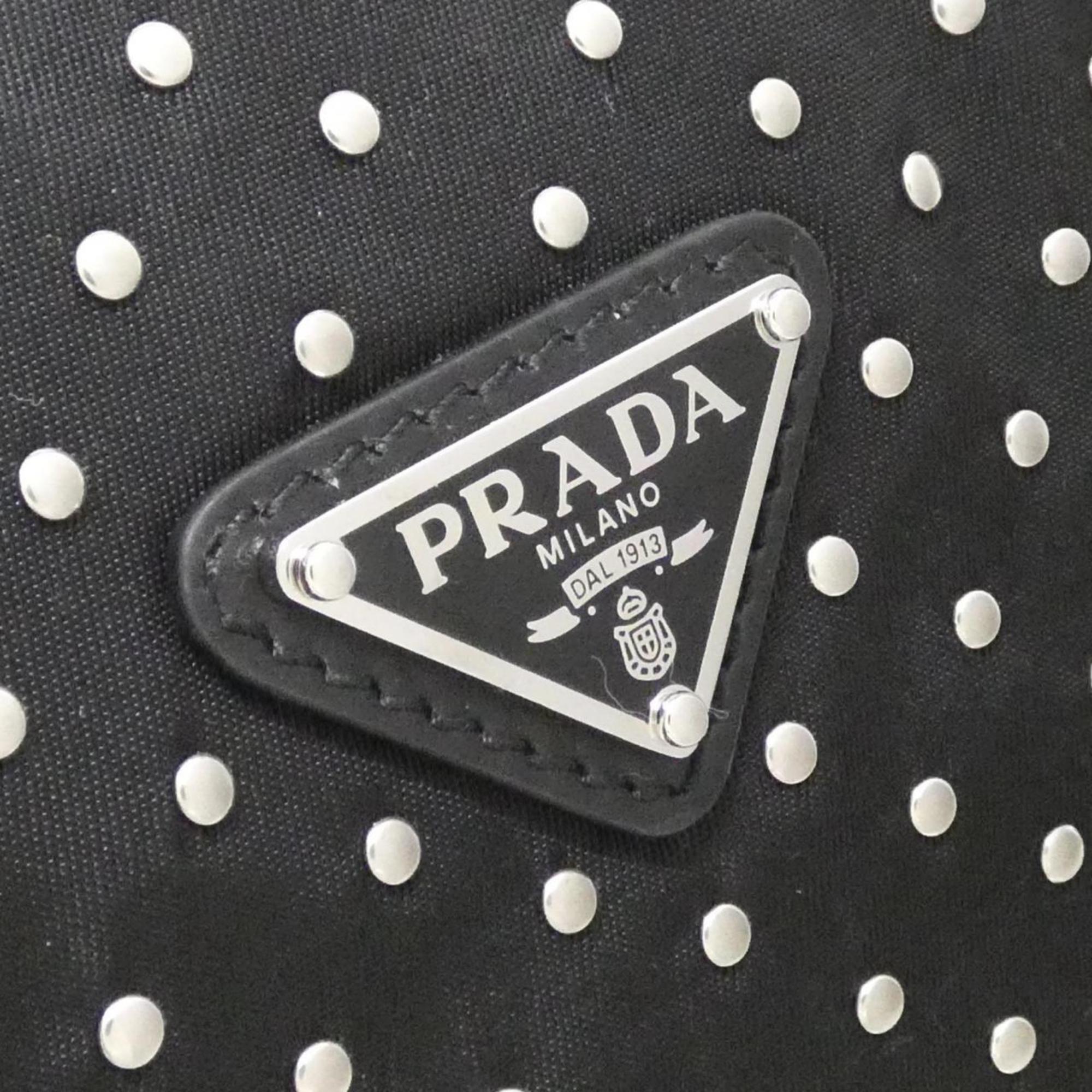 Prada Nero Vela Shoulder Bag (Pre-Owned)