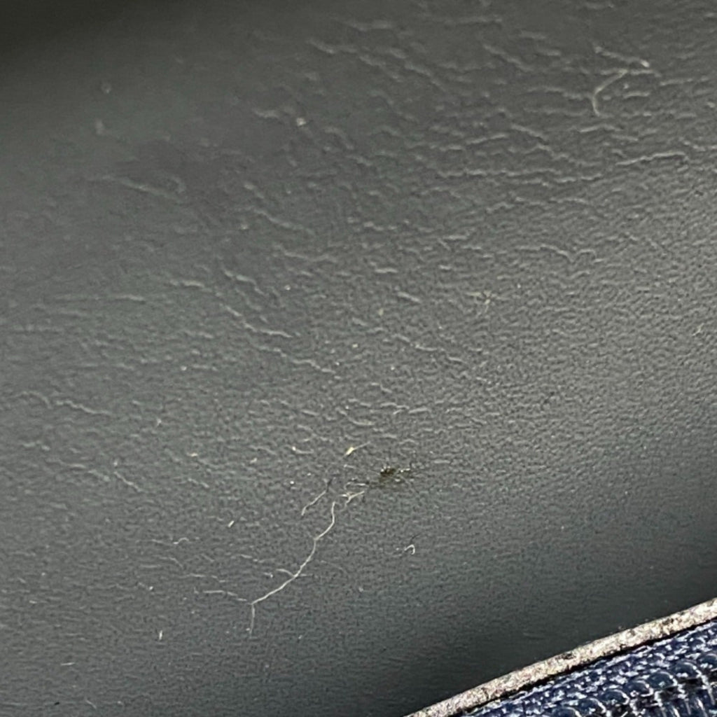 Prada Blue Leather Wallet (Bi-Fold) (Pre-Owned)